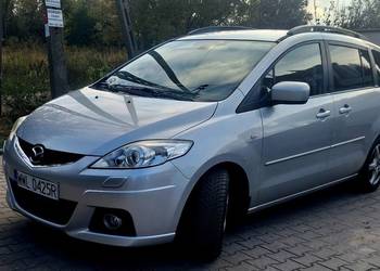 Mazda 5 , sprawna klima, hak holowniczy