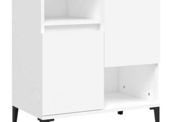 Komoda biała 60x35x70 cm materiał drewnopochodny WM-821148