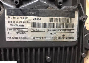 John Deere - Komputer RE551416a