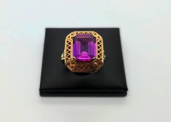 Złoty pierścionek próby 585 - 7,16g (Rozmiar 19)