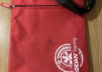 Saszetka z Cordury mocna solidna na ramię z DAN na Dokumenty