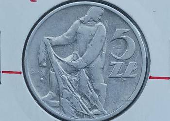 5 złotych Rybak 1958 r. - nr 5 - Skrętka 5 złotych Rybak 1958 r. - nr 5 - Skrętka