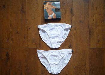2 sztuki Atlantic 38/M Figi damskie bawełniane mini bikini