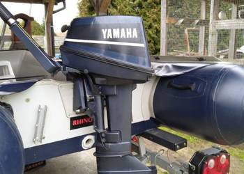 Ponton Honda HonWave silinik Yamaha 8KM przyczepka Branderup
