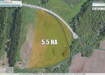Działka przemysłowa | 5,5 HA | Podborze | Mielec | Strefa ekonomiczna