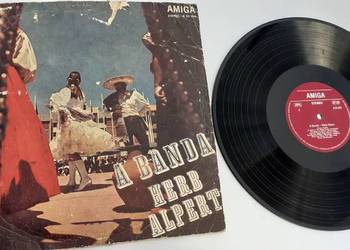 A banda herb alpert, płyta,winyl, vintage.