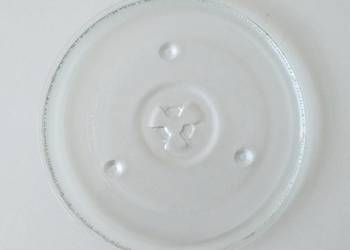Talerz do kuchenki mikrofalowej, mikrofalówki z koniczyną 27 cm