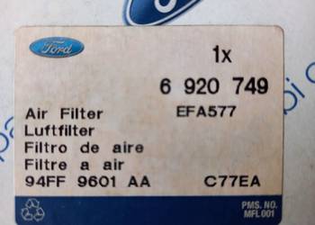 6920749/94FF 9601 AA Filtr powietrza Ford Fiesta 1.8 D