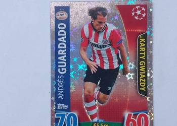 Karta gwiazdy Andres Guardado Match Attax champions league