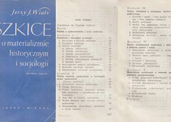 Szkice o materializmie historycznym i