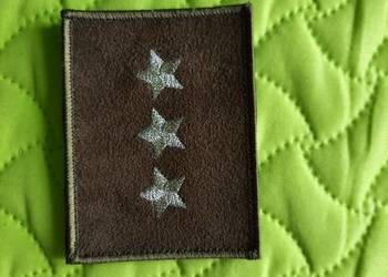 Dystynkcja na kurtkę wyjściową Straży Granicznej chorąży sztabowy