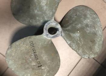 Śruba napędowa wykonana z mosiądzu  średnica 50cm