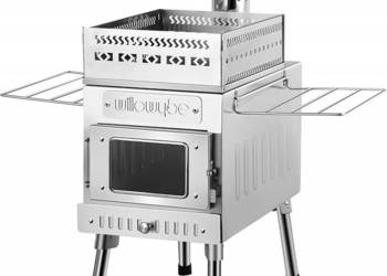 Przenośny piecyk do sauny na zewnątrz, piec rakietowy, przenośny piec