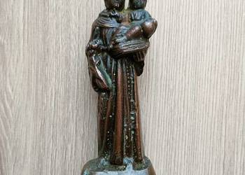 Figurka św. Antoni z Padwy z Dzieciątkiem Jezus XX w.