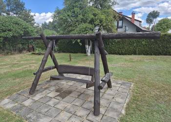 Huśtawka drewniana