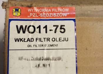 WKLAD filtra  oleju W0 11-75