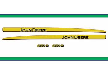 Naklejki John Deere 6150 M Traktor Ciągnik Rolniczy Nalepki Komplet