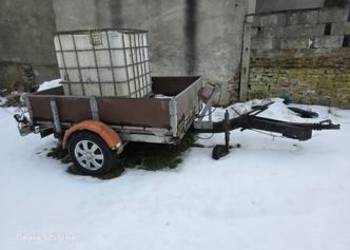 Przyczepa jednoosiowa dyszel  typ bocian 2000dmc