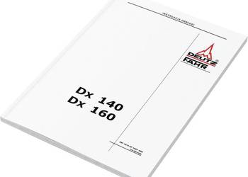 Deutz Fahr DX 140 160 Instrukcja obsługi Manual