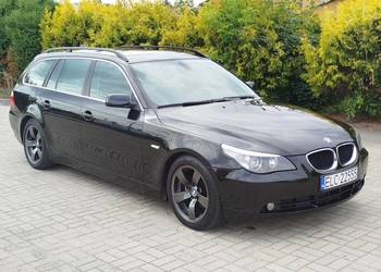 BMW Seria 5 E61 525d Touring Automat | Panorama | Xenon | Skóra | Navi l Za