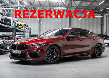 BMW M8 Competition. Salon Polska. Aventurine Red Individual.