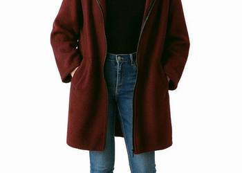 Wiosenna lekka kurtka bluza WEŁNA Italia L- XL