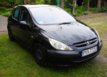 Peugeot 307 Mistral, 2003 r. 1.6 16V Benzyna 109KM, 5 drzwi, czarny