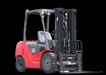 Wózek widłowy spalinowy Müller Machinery MFD 35, udźwig 3,5 t – nowy
