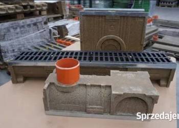 odwodnienie liniowe odpływ drenaż 25 ton z listwą