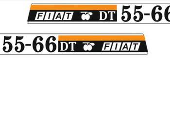 Naklejki na ciągnik FIAT 55-66 DT