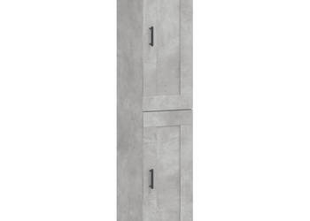 Wysoka szafka szarość betonu 345x34x180 cm WM-3200461