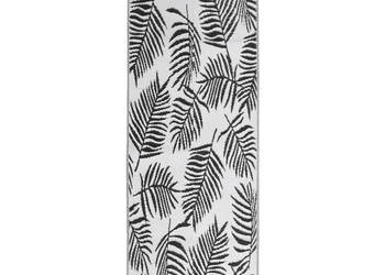 Dywan zewnętrzny czarny 80 x 250 cm PP WM-317012