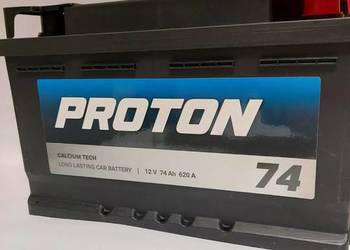 Akumulator 74Ah 620A EN PRAWY PLUS niski PROTON Akumulator 74Ah 620A EN PRAWY PLUS niski PROTON