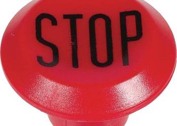 Symbol przełącznika, Stop, okrągły, czerwony 11356540PN