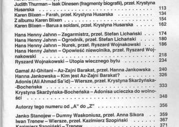 LITERATURA NA ŚWIECIE - 1988 NR 11 (208)