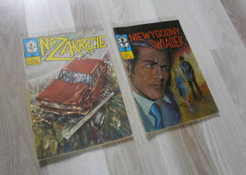 Na zakręcie Niewygodny świadek - komiks 1981 seria
