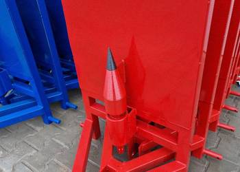 Łuparka świdrowa do drewna opałowego stożek 100 MM KOMPLETNA  Na TUZ