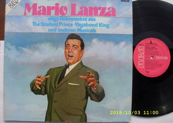 Klasyka; MArIO LANZA-- 3 PLYTY WINYLOWE.  winyl.