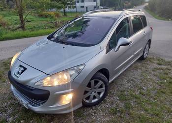 Peugeot 308 Sw 1.6 Benzyna Panoramiczny Dach!! Klimatronic!! Zadbany!!