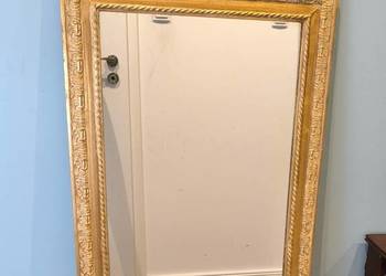 Piękne drewniane lustro rzeźbione, polecam