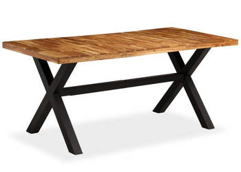 Stół do jadalni z drewna akacjowego i mango 180x90x76 cm WM-245640
