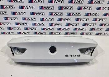 BMW 6 F06 KLAPA BAGAŻNIKA TYŁ TYLNA A300 ALPINWEISS