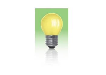 Żarówka LED E27 1W kulka - żółta K-107