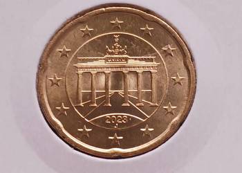 20 Eurocentów Niemcy 2023 r. - men J 20 Eurocentów Niemcy 2023 r. - men J