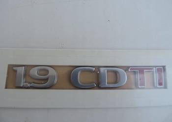 Znaczek Napis "1,9 CDTI" na tył OPEL ASTRA H NOWY