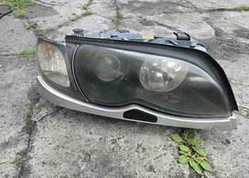 Lampy xenonowe Bmw e46 sedan z kierunkowskazem i listwą