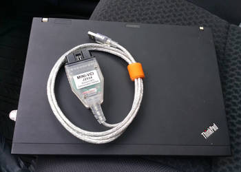 LAPTOP + INTERFEJS TOYOTA TECHSTREAM 17 / 16 Mini vci lexus