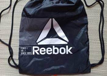 REEBOK/Czarny plecak z Londynu, Worek torebka