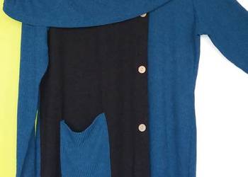 XXL(52) Oryginalna sukienka o linii A