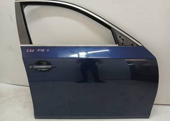 DRZWI PRAWY PRZÓD BMW E60 A76/5 TIEFSEEBLAU